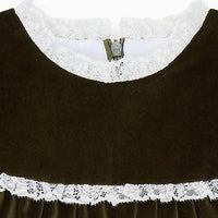 girls green carolina dress