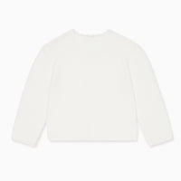 baby ivory feria cardigan