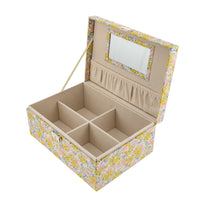 square jewelry box liberty swirling petals