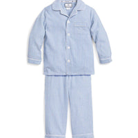 boys french blue seersucker pajama set