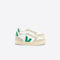 children's white almond v-10 sneakers
