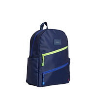 kane kids diagonal zip navy ripstop