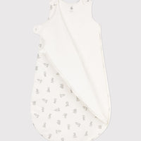 baby girl grey bunny bunting