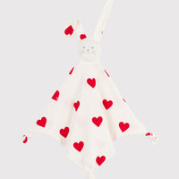 baby girl heart blanket
