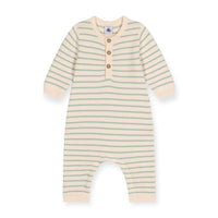 knit striped romper