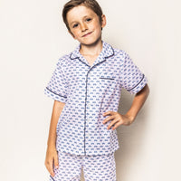boys blue classic short set