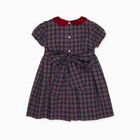 girls tartan arcadia smock dress