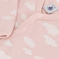 baby girl cloud romper