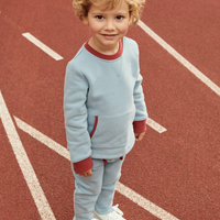baby blue saina sweatshirt