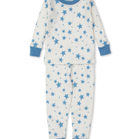 baby boy blue star zone snug pajama set