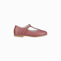 girls pink t-bars sandals