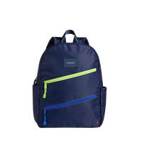 kane kids diagonal zip navy ripstop