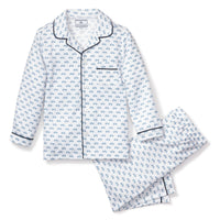 boys blue pajama set