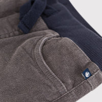 boys grey corduroy pant