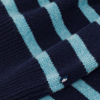 girls navy striped sweater