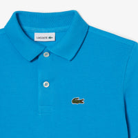 boys blue polo shirt