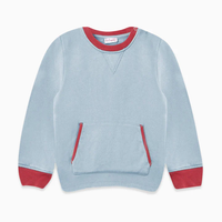 baby blue saina sweatshirt
