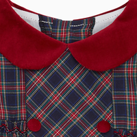 girls tartan arcadia smock dress