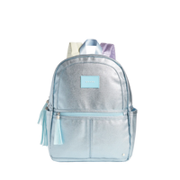 kane kids blue metallic backpack