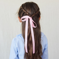 girls multi satin hair ribbons set of 6