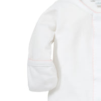 baby white kissy kissy basics footie new