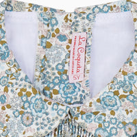girls blue valia smock dress