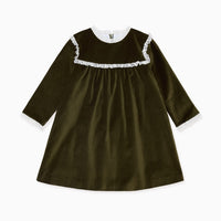 girls green carolina dress