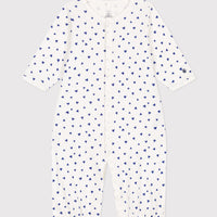 baby girl blue heart gown