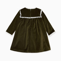 girls green carolina dress