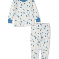baby boy blue star zone snug pajama set