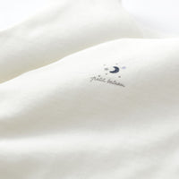 baby girl white velour bunting