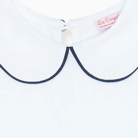 girls white iziar top