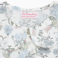 baby blue floral carlotta shirt
