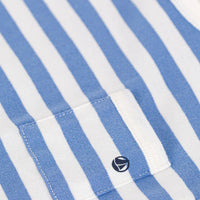 baby short sleeve stripe tee with pocket