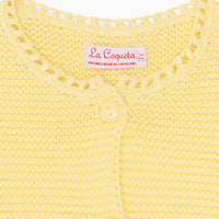 brisa baby cotton cardigan