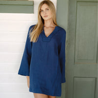linen tunic dress