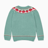 girls fresa strawberry cardigan