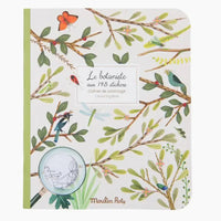 garden coloring sticker book