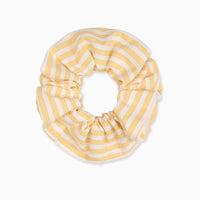scrunchie lemon stripe