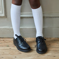 ribbed knee high socks