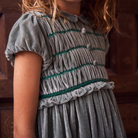 bb lurdes velvet dress