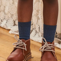 ribbed short socks