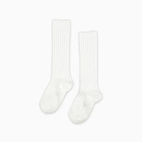 ribbed knee high socks