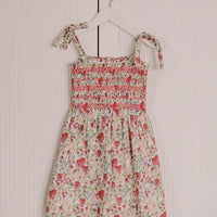 evelia smock dress