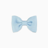 small bow clip baby blue