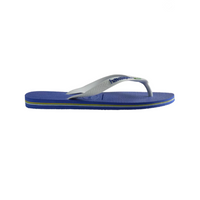 brazil logo sandals