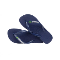 brazil logo sandal navy