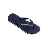 brazil logo sandal navy