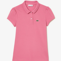 scalloped collar polo