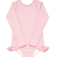 gingham rashguard